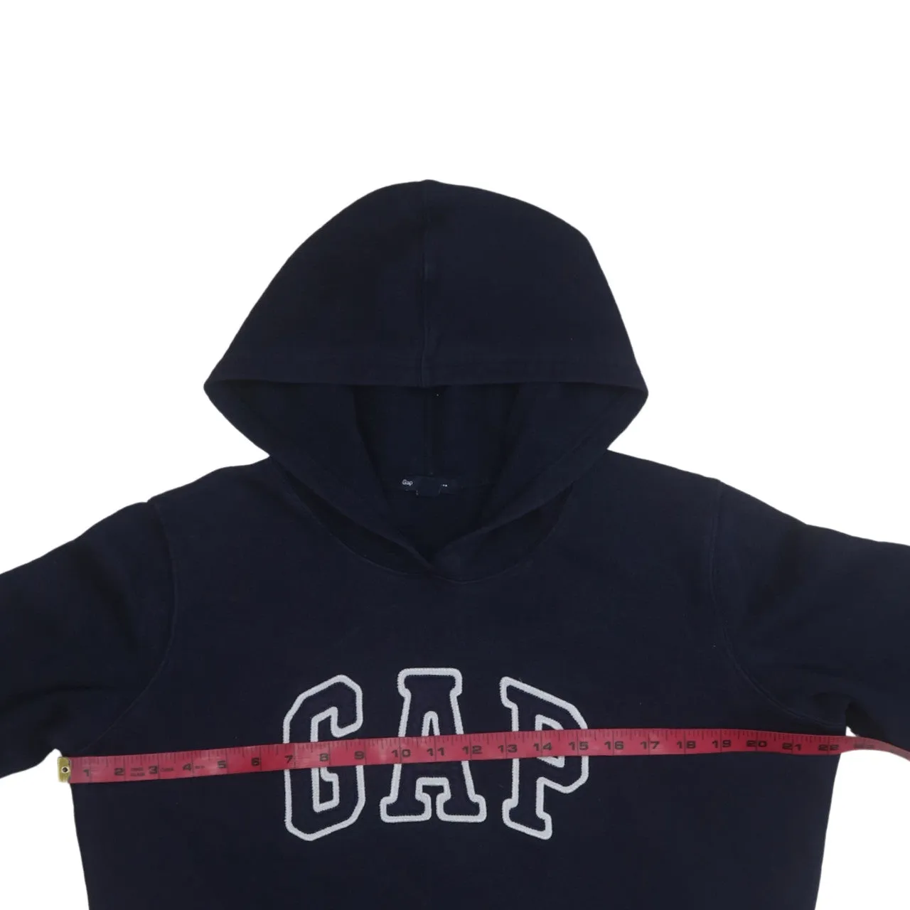 Gap 90's Spellout Pullover Hoodie Large Navy Blue sold by Vintage Club product image thumbnail 5
