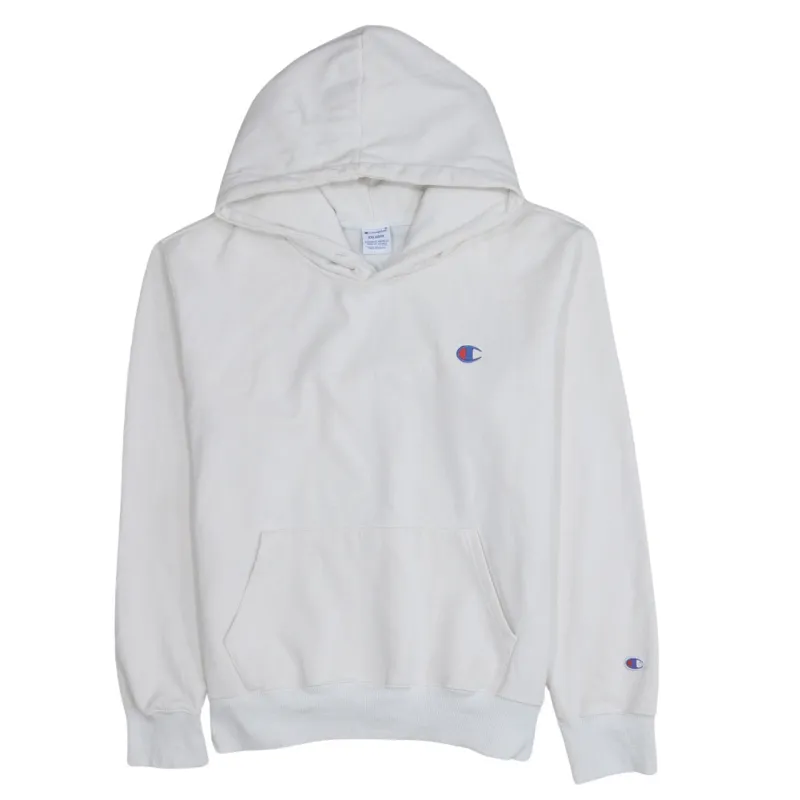 Champion 90's Drawstring Pockets Pullover Hoodie XXLarge (2XL) White sold by Vintage Club