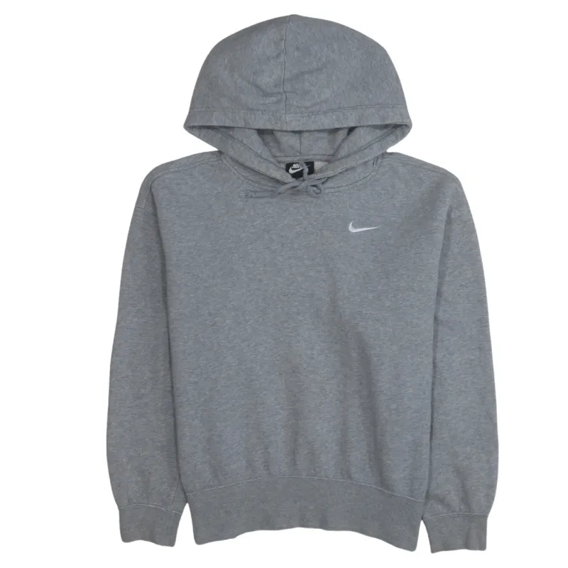 Nike 90's Swoosh Pullover Hoodie Small Grey sold by Vintage Club