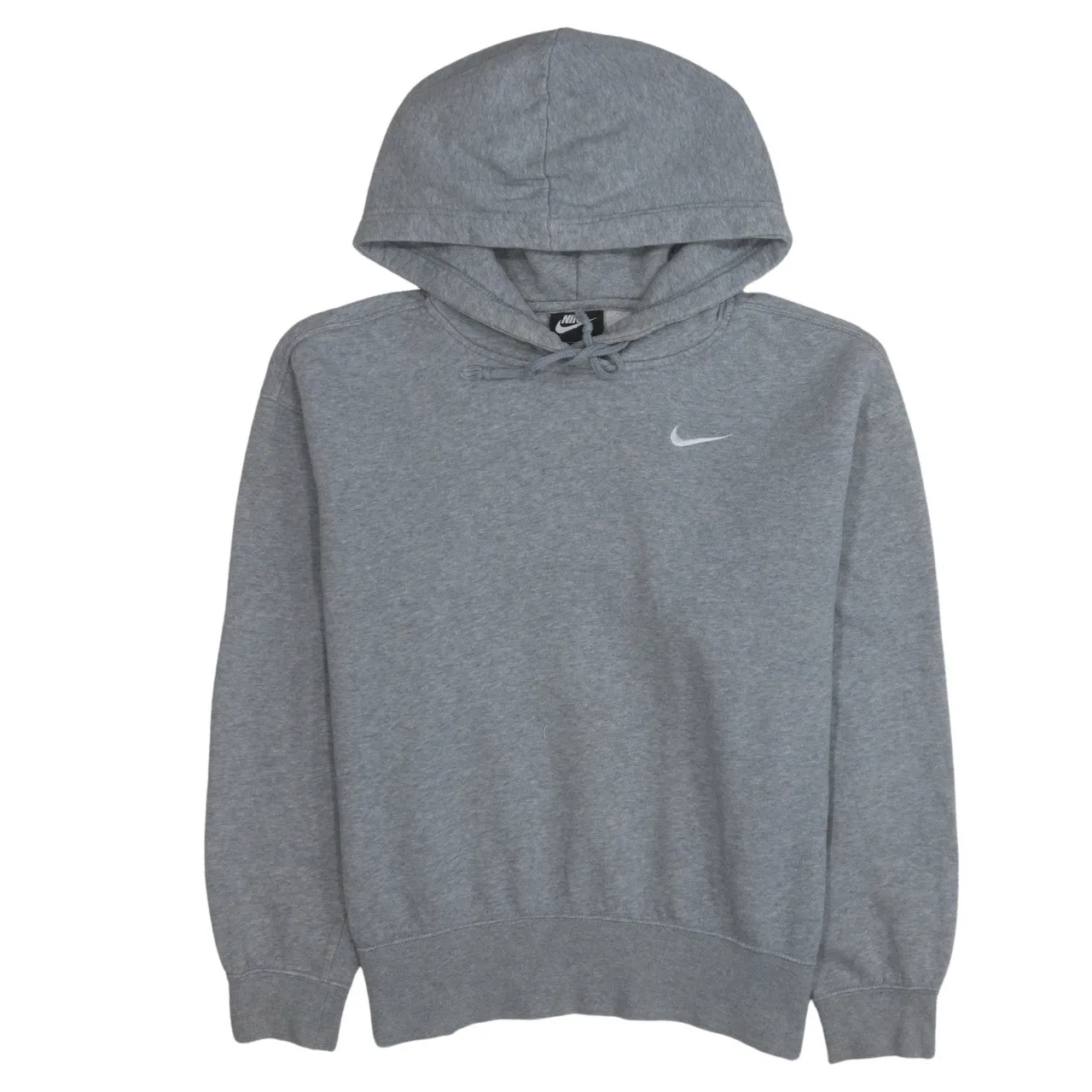 Nike 90's Swoosh Pullover Hoodie Small Grey sold by Vintage Club