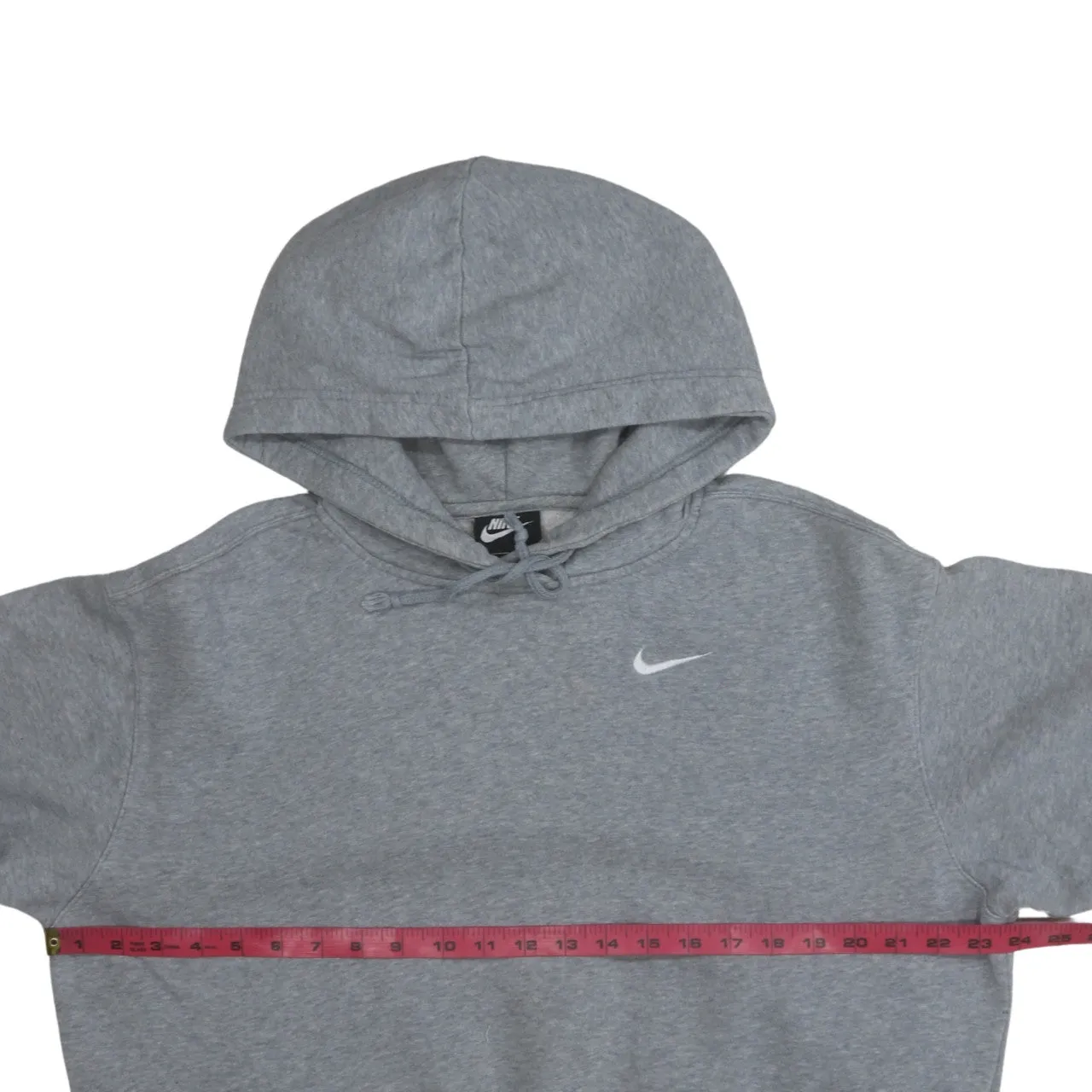 Nike 90's Swoosh Pullover Hoodie Small Grey sold by Vintage Club product image thumbnail 5
