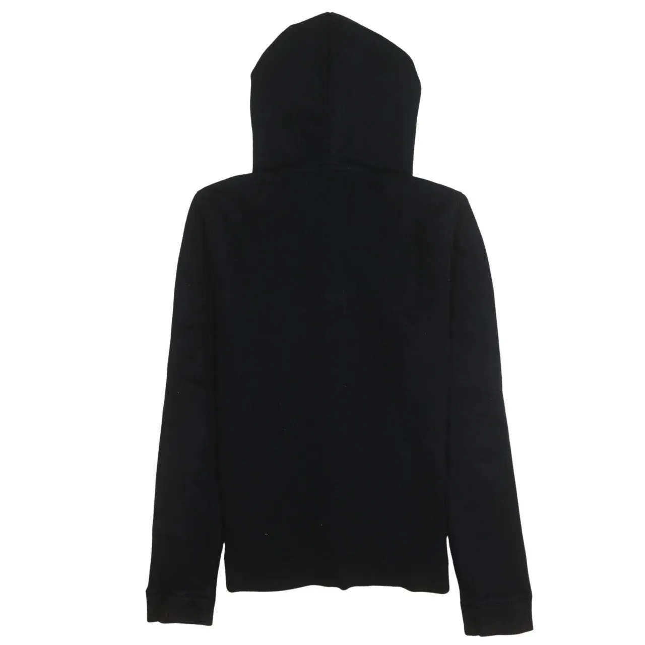 Tommy Hilfiger 90's Drawstring Pockets Full Zip Up Hoodie Large Black sold by Vintage Club product image thumbnail 2