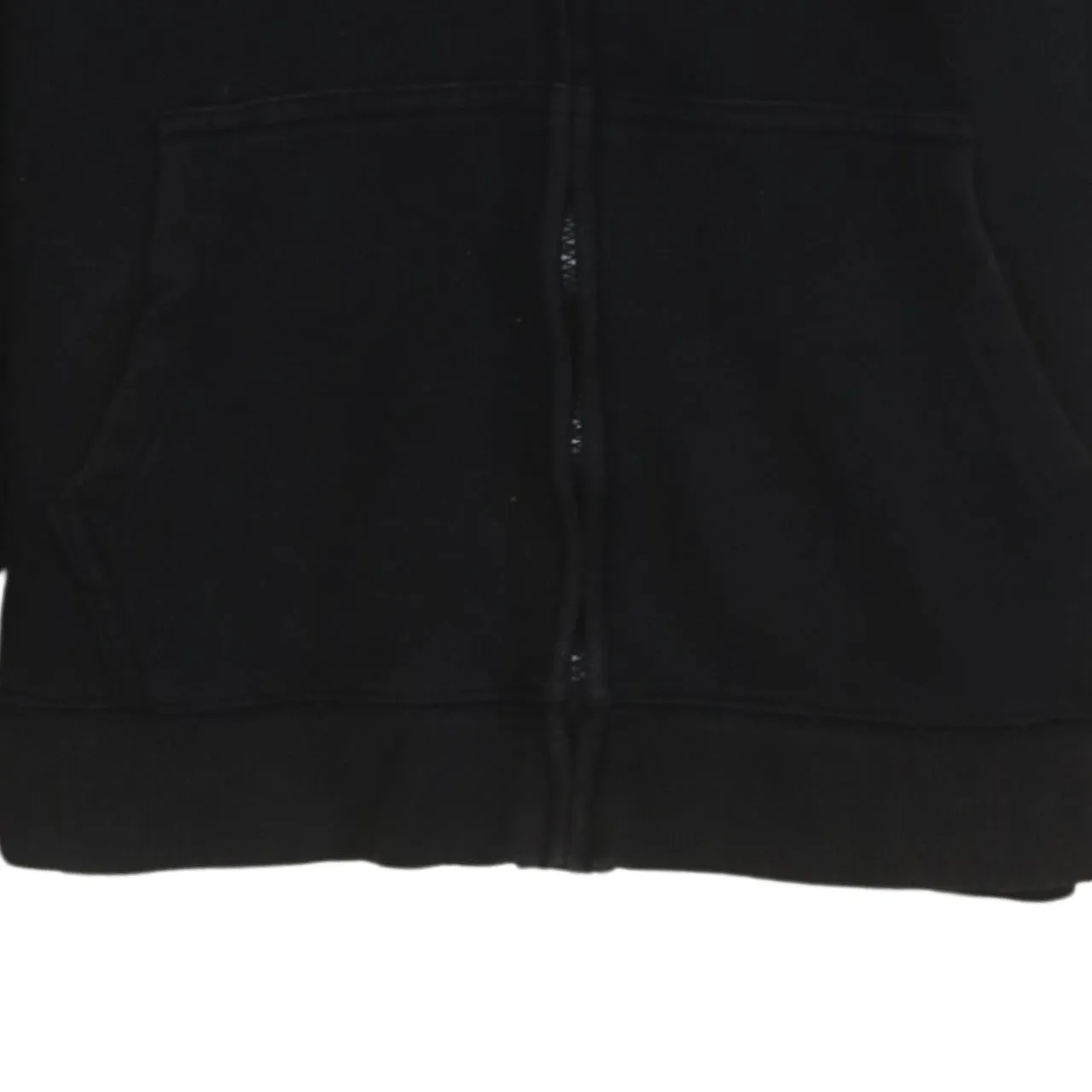 Tommy Hilfiger 90's Drawstring Pockets Full Zip Up Hoodie Large Black sold by Vintage Club product image thumbnail 4