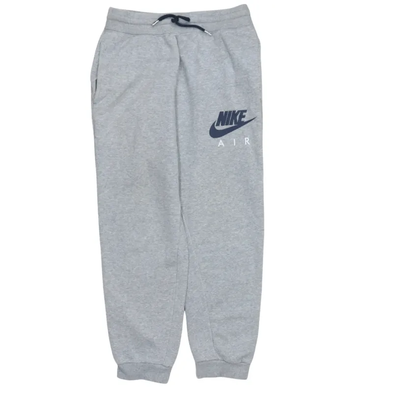 Nike Grey Joggers Sweatpants Men's Small Nike Air Printed Logo Cuffed Loungewear Bottoms sold by Vintage Club