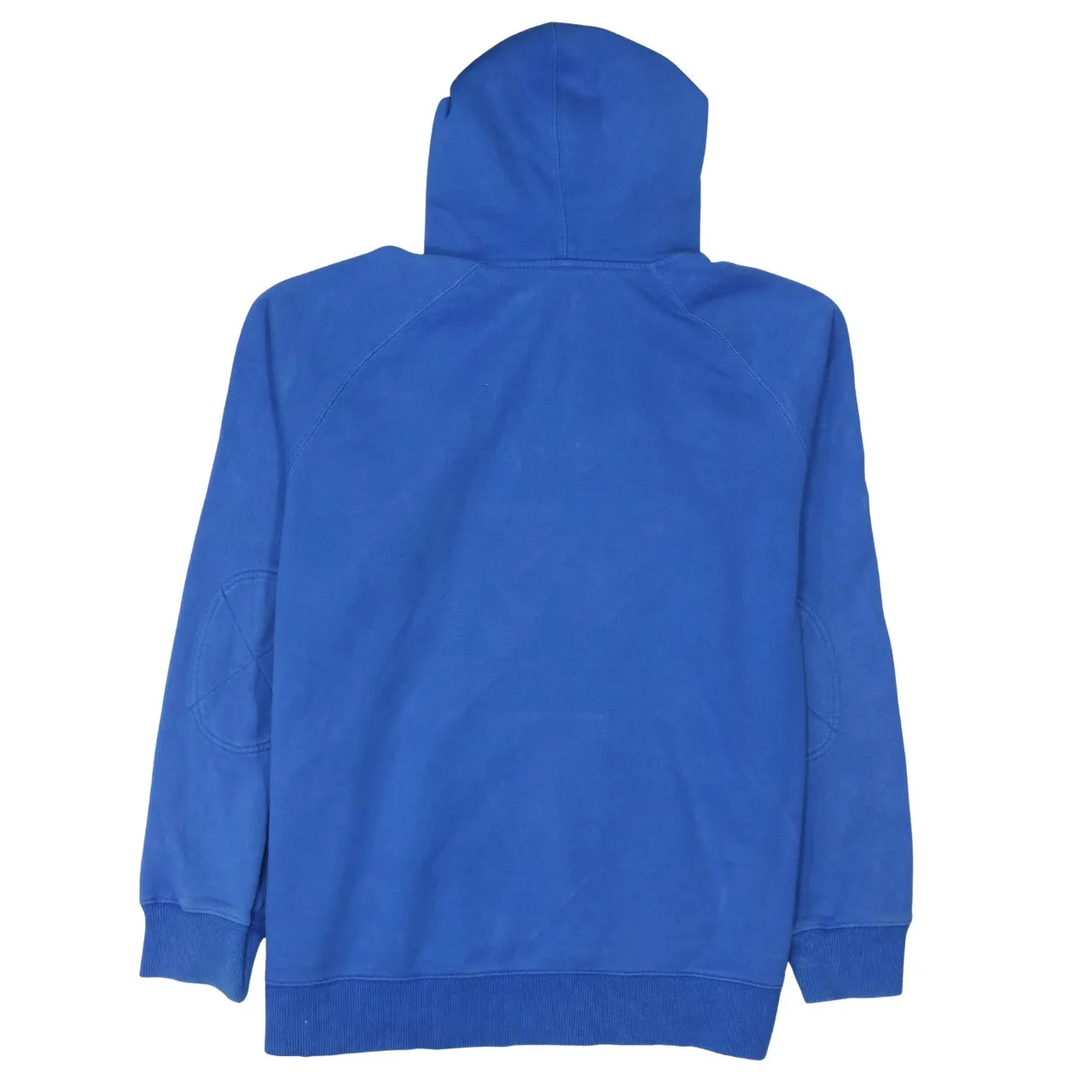 Nike 90's Swoosh Quarter Button Hoodie XXLarge (2XL) Blue sold by Vintage Club product image thumbnail 2