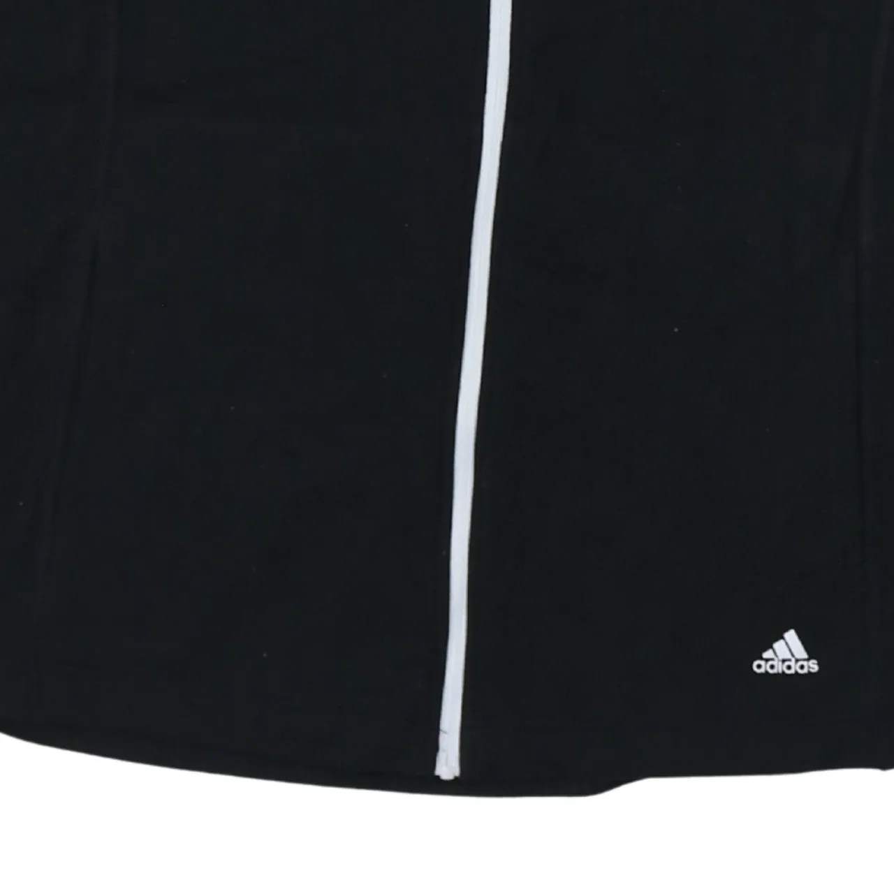 Adidas 90's Plain Full Zip Up Sweatshirt Large Black sold by Vintage Club product image thumbnail 4