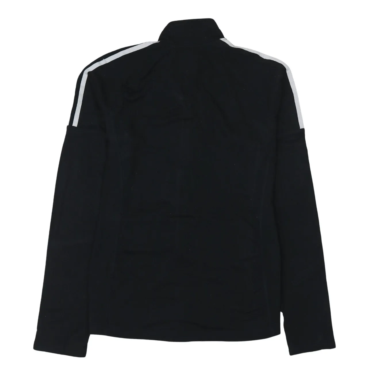 Adidas 90's Plain Full Zip Up Sweatshirt Large Black sold by Vintage Club product image thumbnail 2