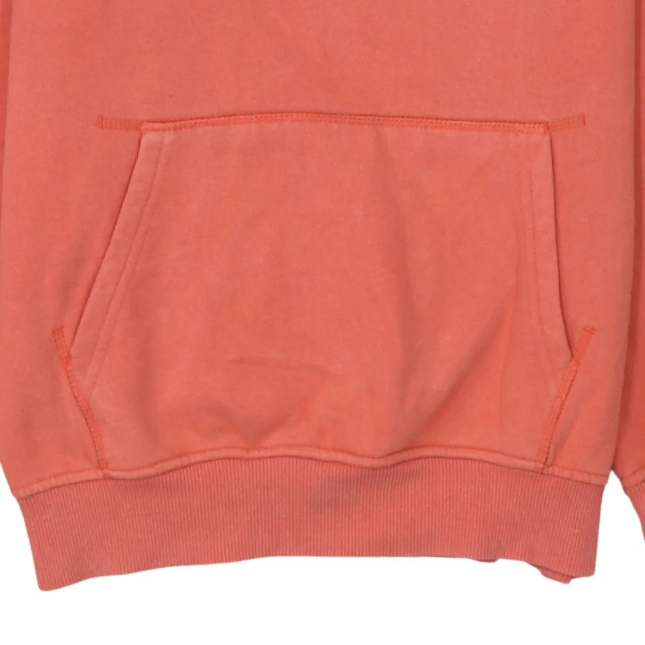 Ellesse Coral Orange Hoodie Women’s UK 10 Printed Logo Front Pocket Fleece Pullover Sweatshirt sold by Vintage Club product image thumbnail 4