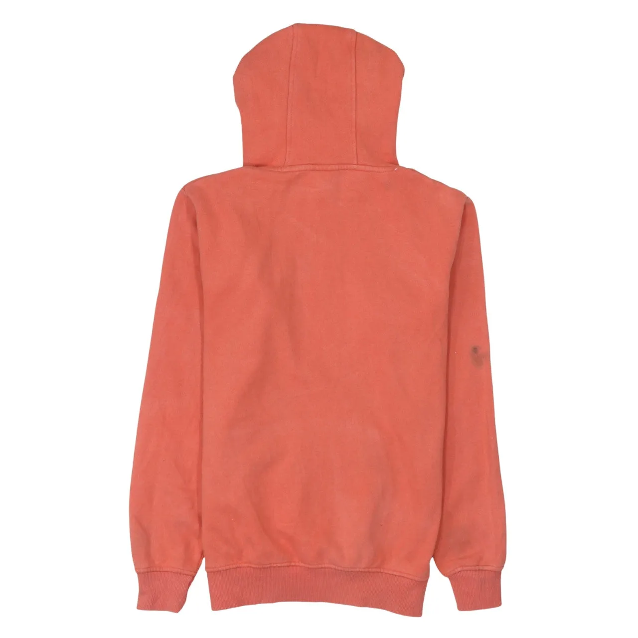 Ellesse Coral Orange Hoodie Women’s UK 10 Printed Logo Front Pocket Fleece Pullover Sweatshirt sold by Vintage Club product image thumbnail 2