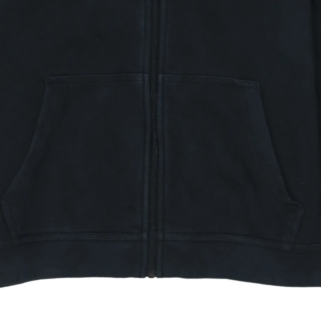 Nike 90's Swoosh Full Zip Up Hoodie XLarge Black sold by Vintage Club product image thumbnail 4