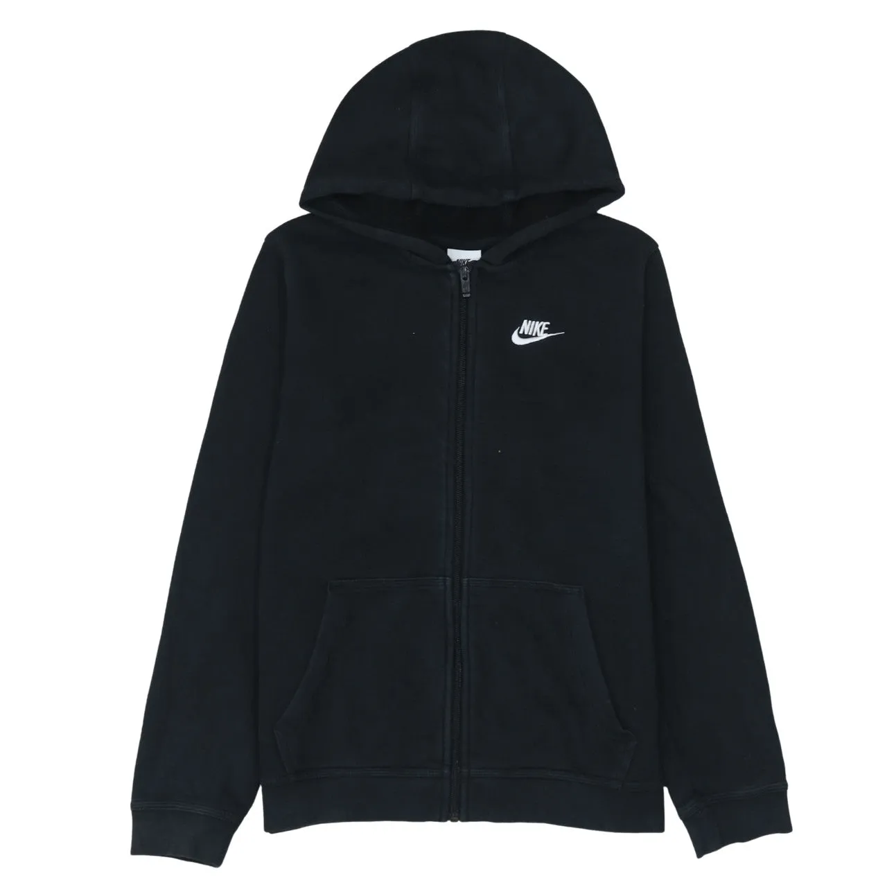 Nike 90's Swoosh Full Zip Up Hoodie XLarge Black sold by Vintage Club