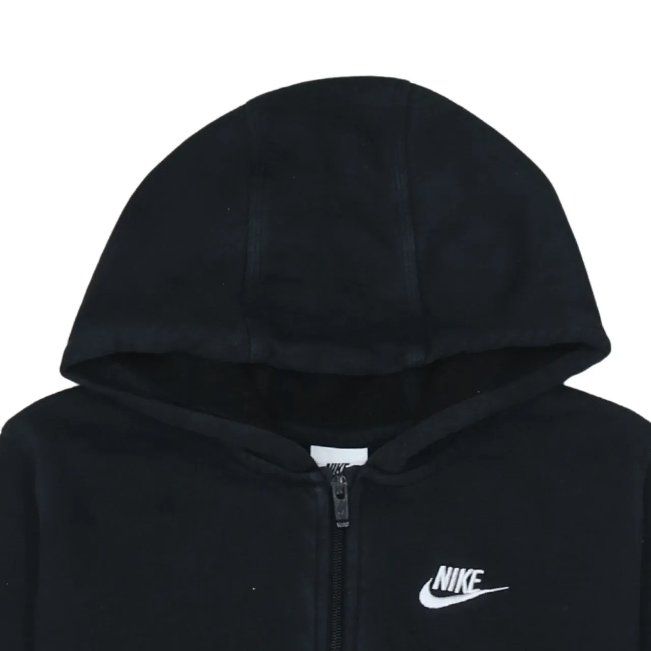 Nike 90's Swoosh Full Zip Up Hoodie XLarge Black sold by Vintage Club product image thumbnail 3