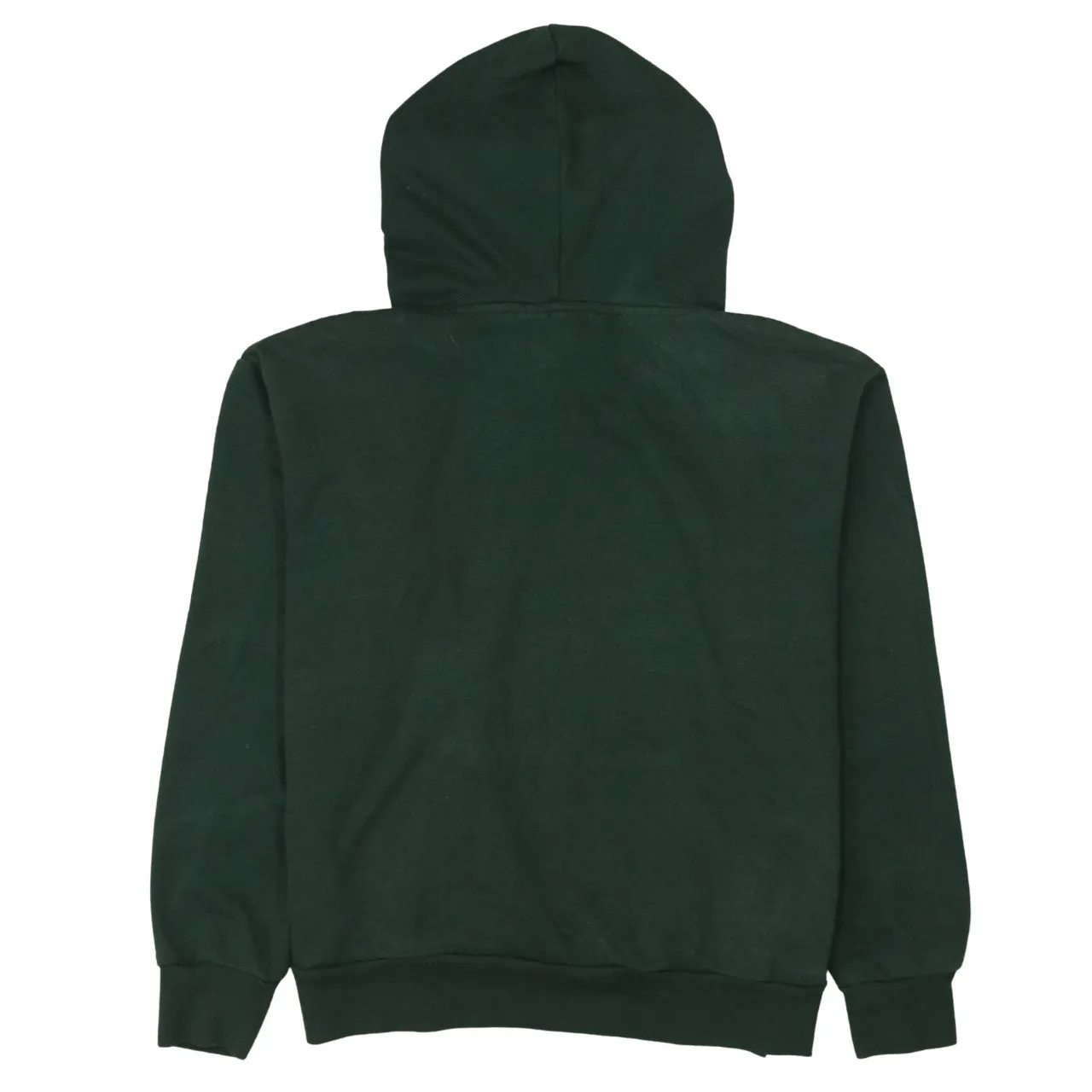 Disney Dark Green Hoodie Women's XSmall Printed Logo Front Pouch Fleece Pullover Sweatshirt sold by Vintage Club product image thumbnail 2
