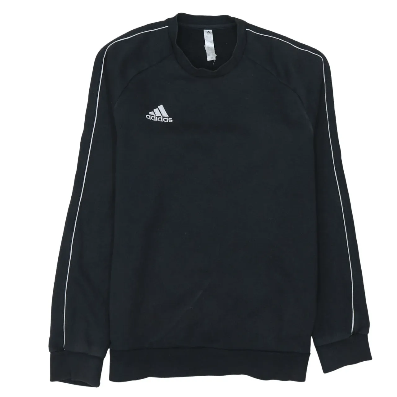 Adidas 90's Lightweight Crew Neck Sweatshirt Medium Black sold by Vintage Club