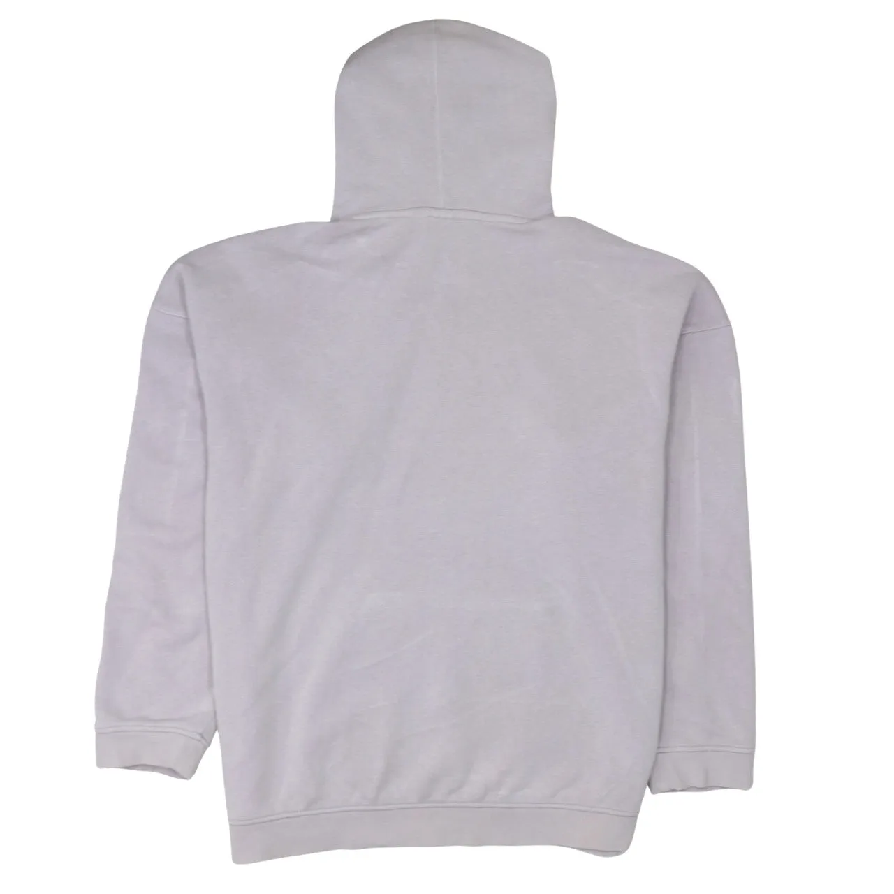 Adidas Lilac Purple Hoodie Men's Large Trefoil Logo Three Stripe Sleeve Pullover Sweatshirt sold by Vintage Club product image thumbnail 2