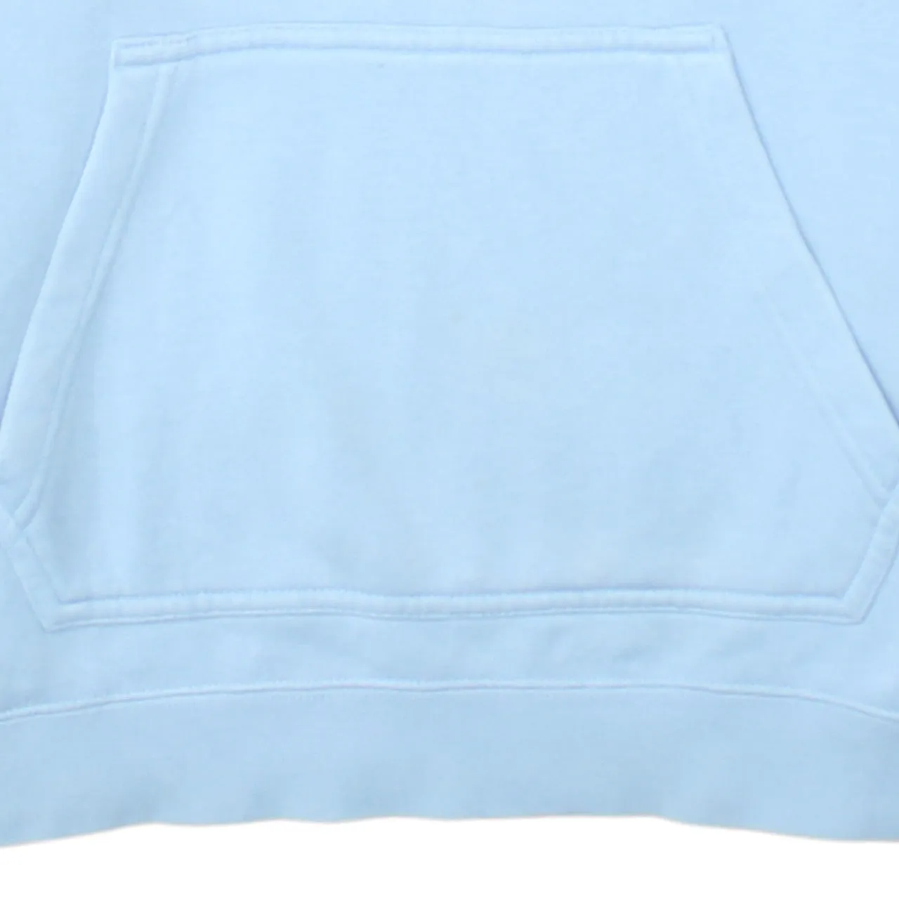 Nike Light Blue Hoodie Men's Small Embroidered Chest Logo Front Pocket Pullover Sweatshirt sold by Vintage Club product image thumbnail 4