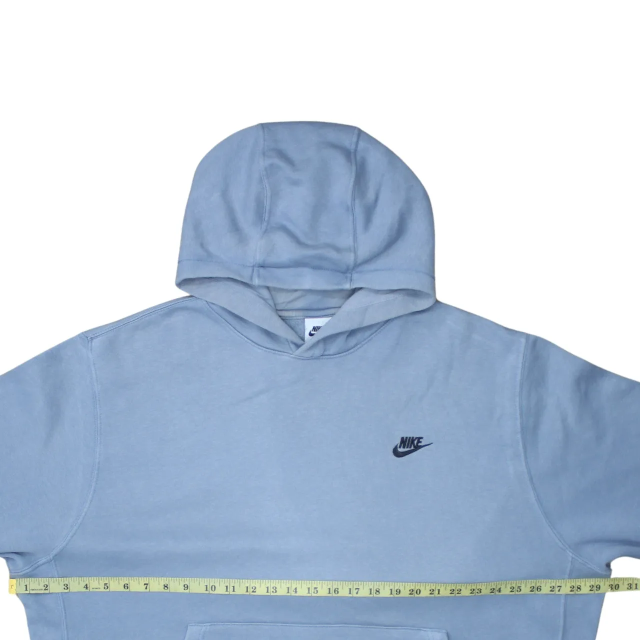 Nike 90's Swoosh Pullover Hoodie XXLarge (2XL) Grey sold by Vintage Club product image thumbnail 5