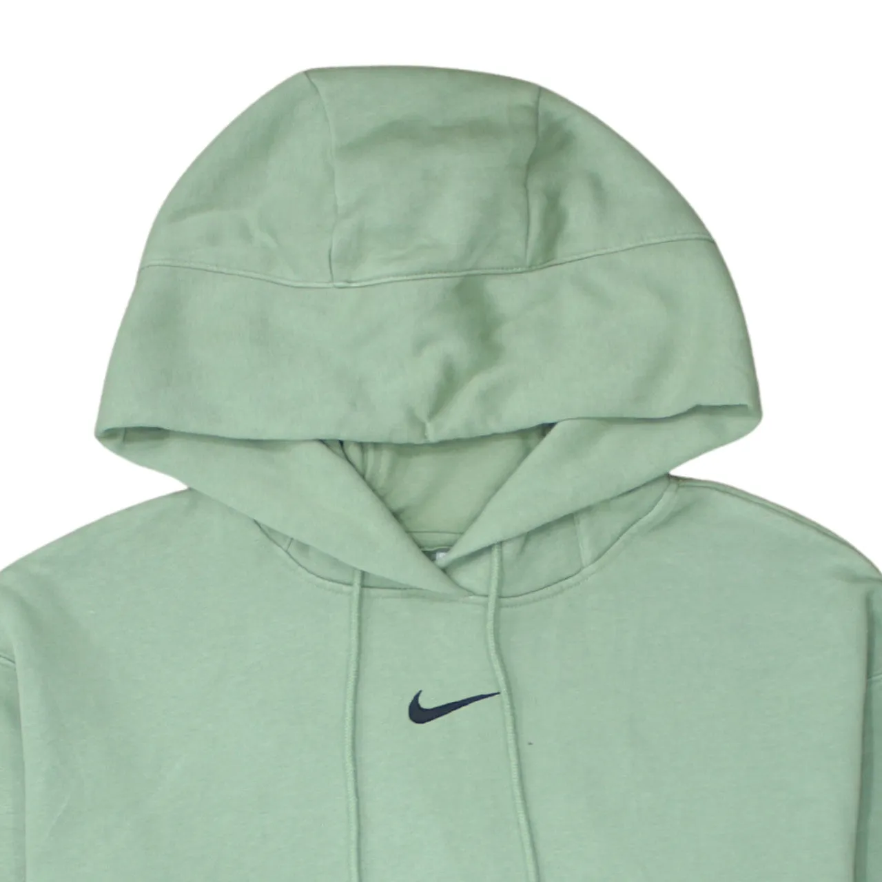 Nike 90's Center Middle Swoosh Pullover Hoodie Small Green sold by Vintage Club product image thumbnail 3