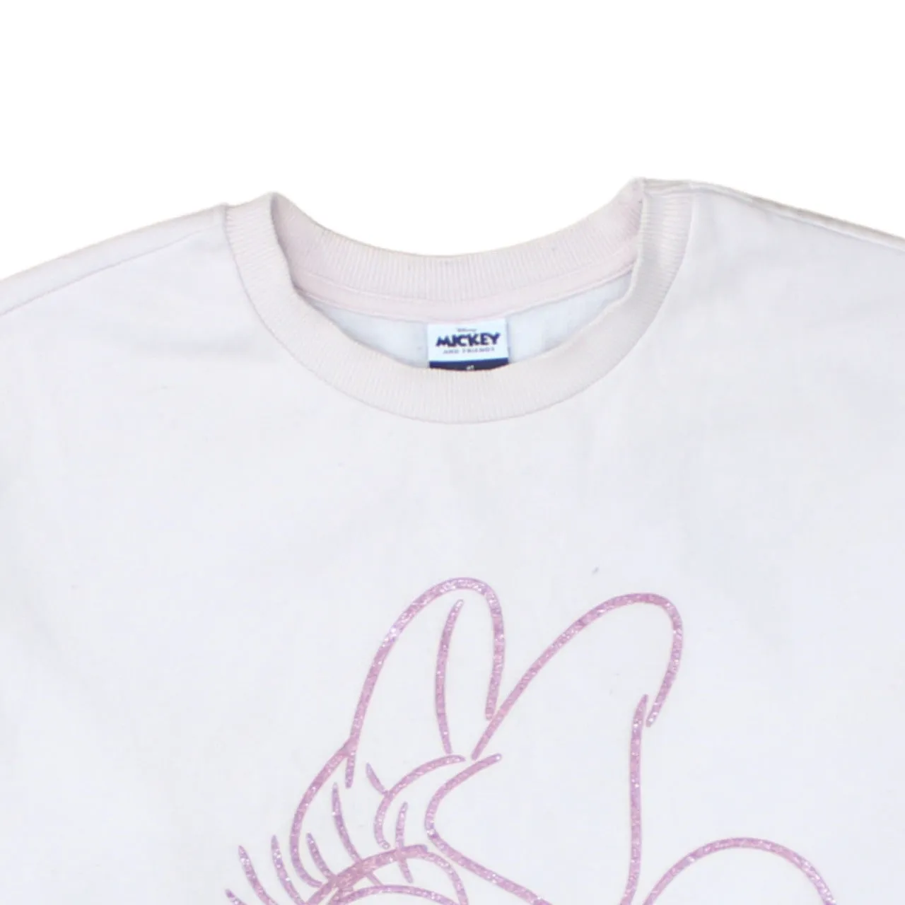 Disney 90's Minnie Mouse Crew Neck Sweatshirt Small Pink sold by Vintage Club product image thumbnail 3