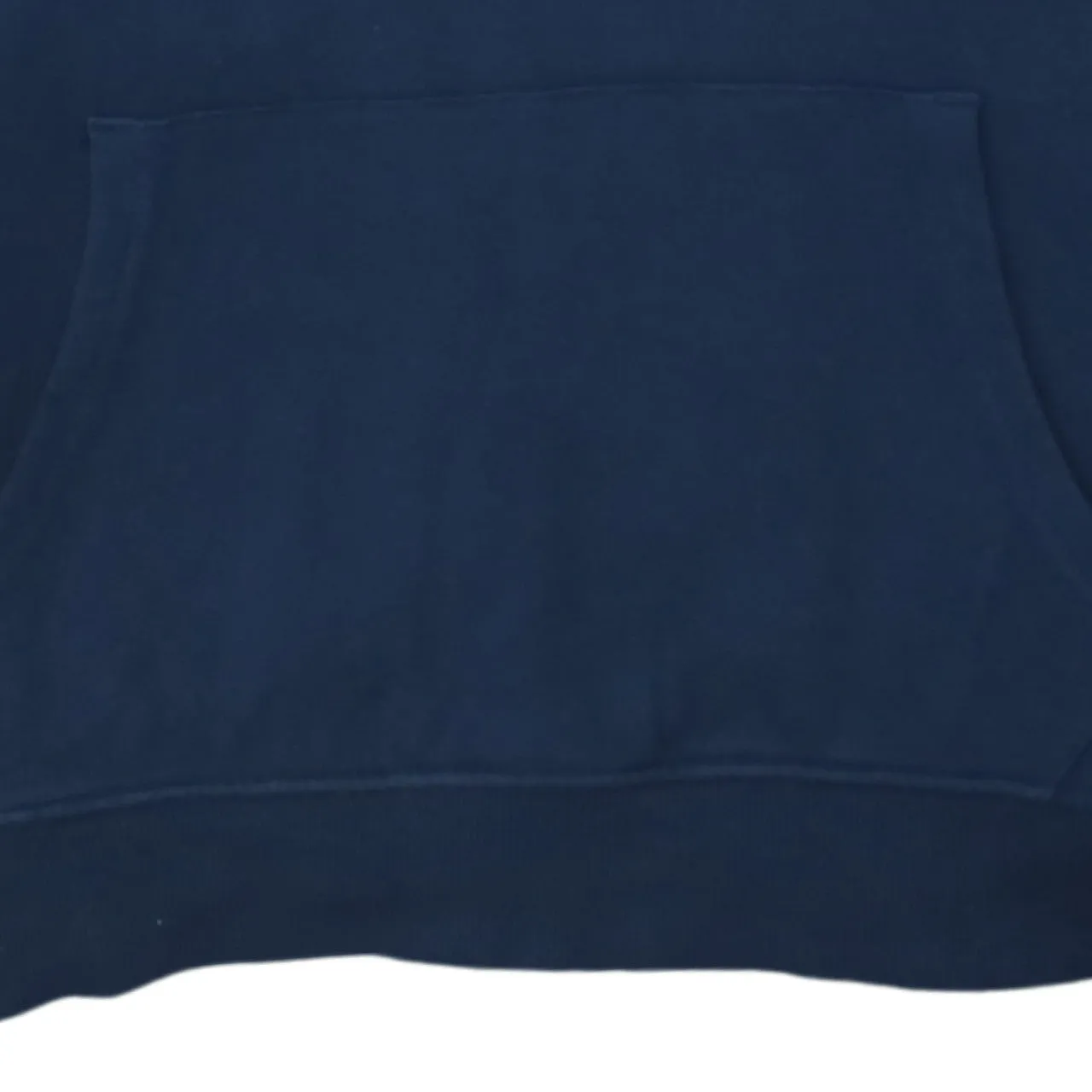 U.S. Polo Assn Navy Blue Hoodie Women’s Large Printed Logo Front Pouch Ribbed Hem Sweatshirt sold by Vintage Club product image thumbnail 4