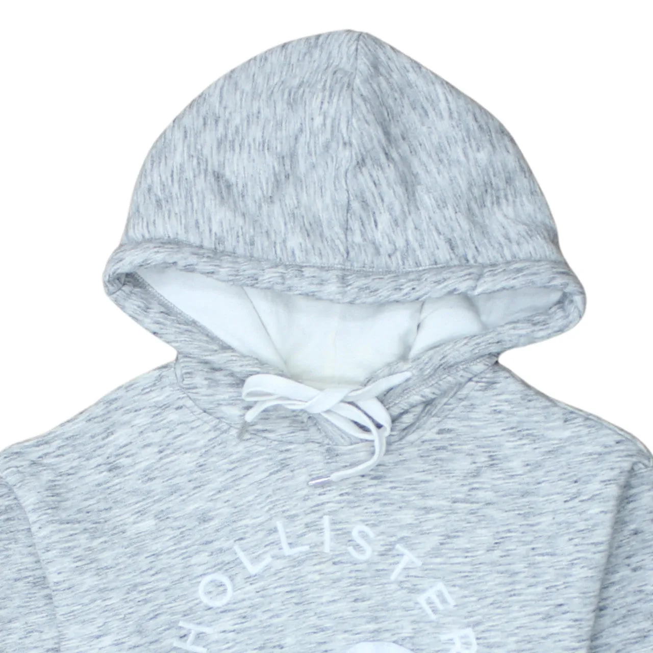 Hollister 90's Spellout Pullover Hoodie XSmall Grey sold by Vintage Club product image thumbnail 3