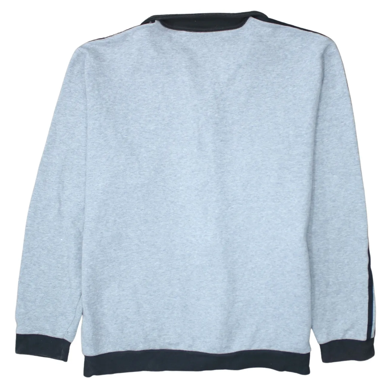 Adidas 90's Striped Sleeve Full Zip Up Sweatshirt XLarge Grey sold by Vintage Club product image thumbnail 2