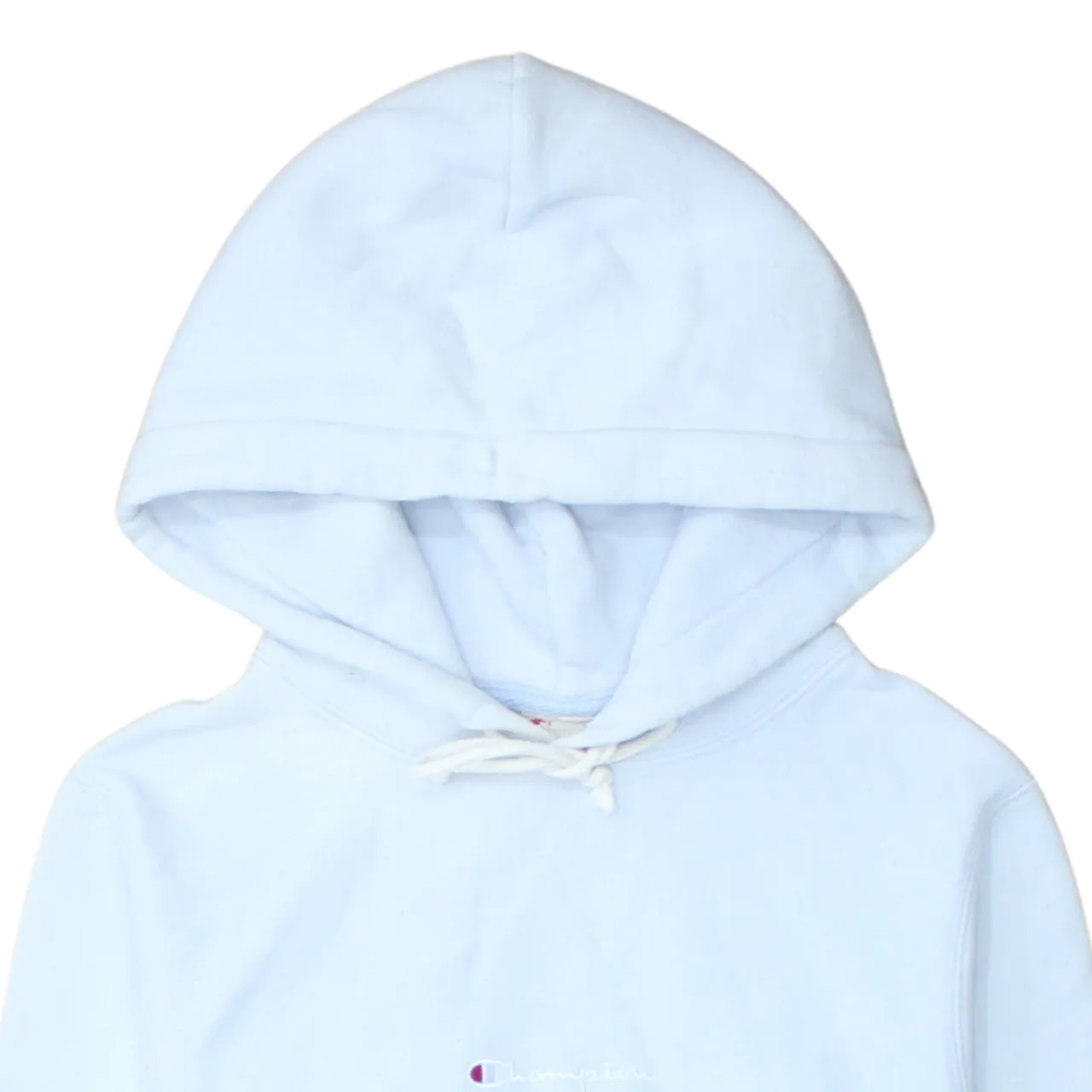 Champion 90's Drawstring Pockets Pullover Hoodie XSmall White sold by Vintage Club product image thumbnail 3