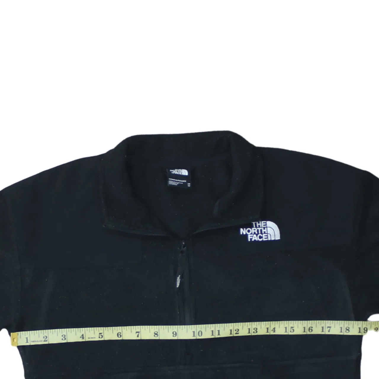 The North Face Black Fleece Jumper Women’s XSmall Half Zip Embroidered Logo Pockets Pullover Top sold by Vintage Club product image thumbnail 5
