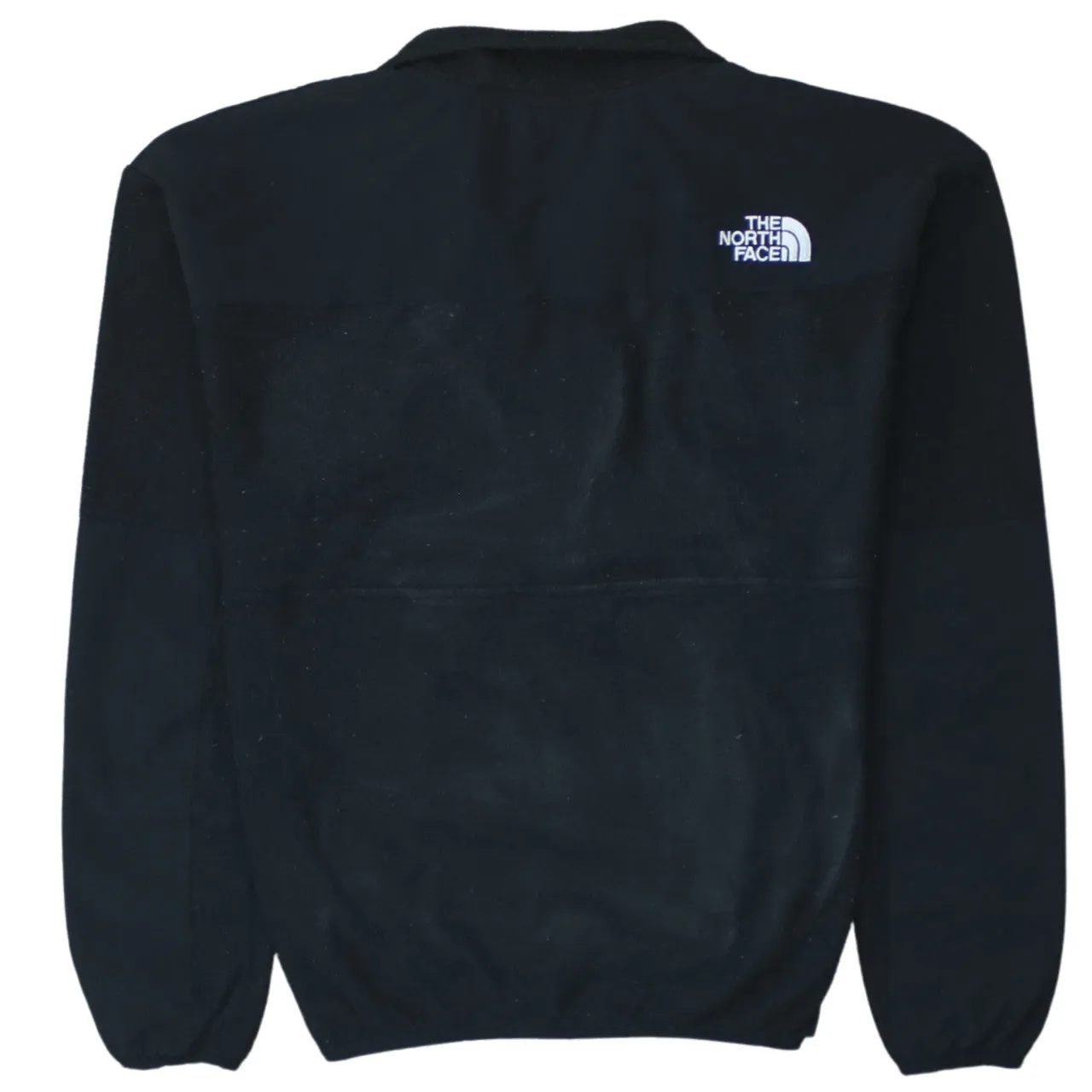The North Face Black Fleece Jumper Women’s XSmall Half Zip Embroidered Logo Pockets Pullover Top sold by Vintage Club product image thumbnail 2