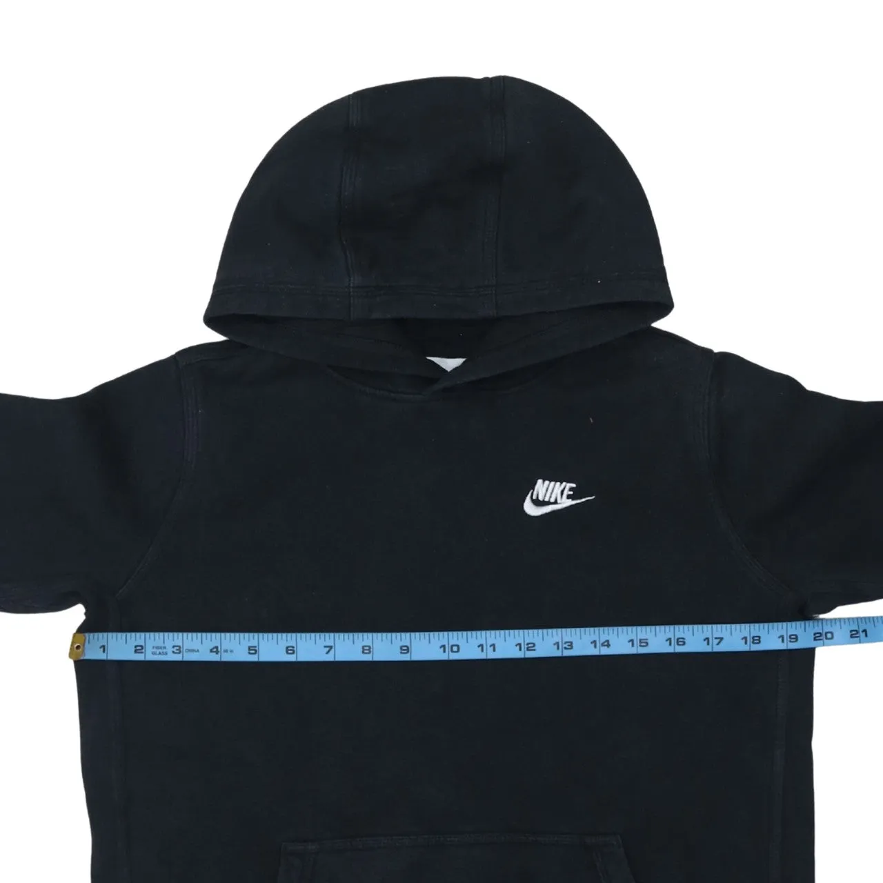 Nike 90's Swoosh Pullover Hoodie XLarge Black sold by Vintage Club product image thumbnail 5
