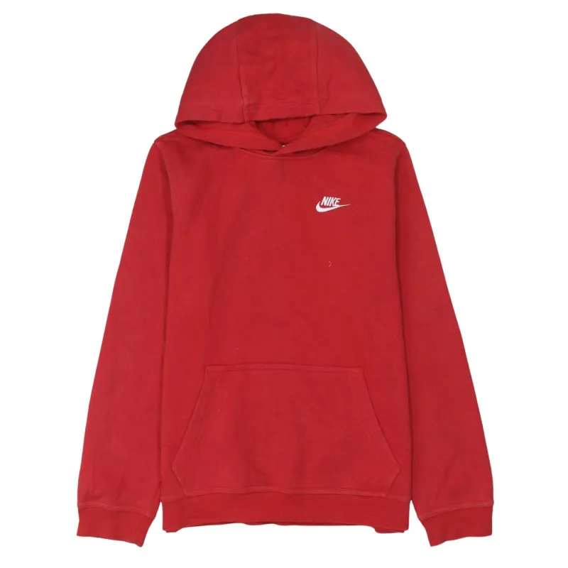 Nike 90's Swoosh Pullover Hoodie XLarge Red sold by Vintage Club