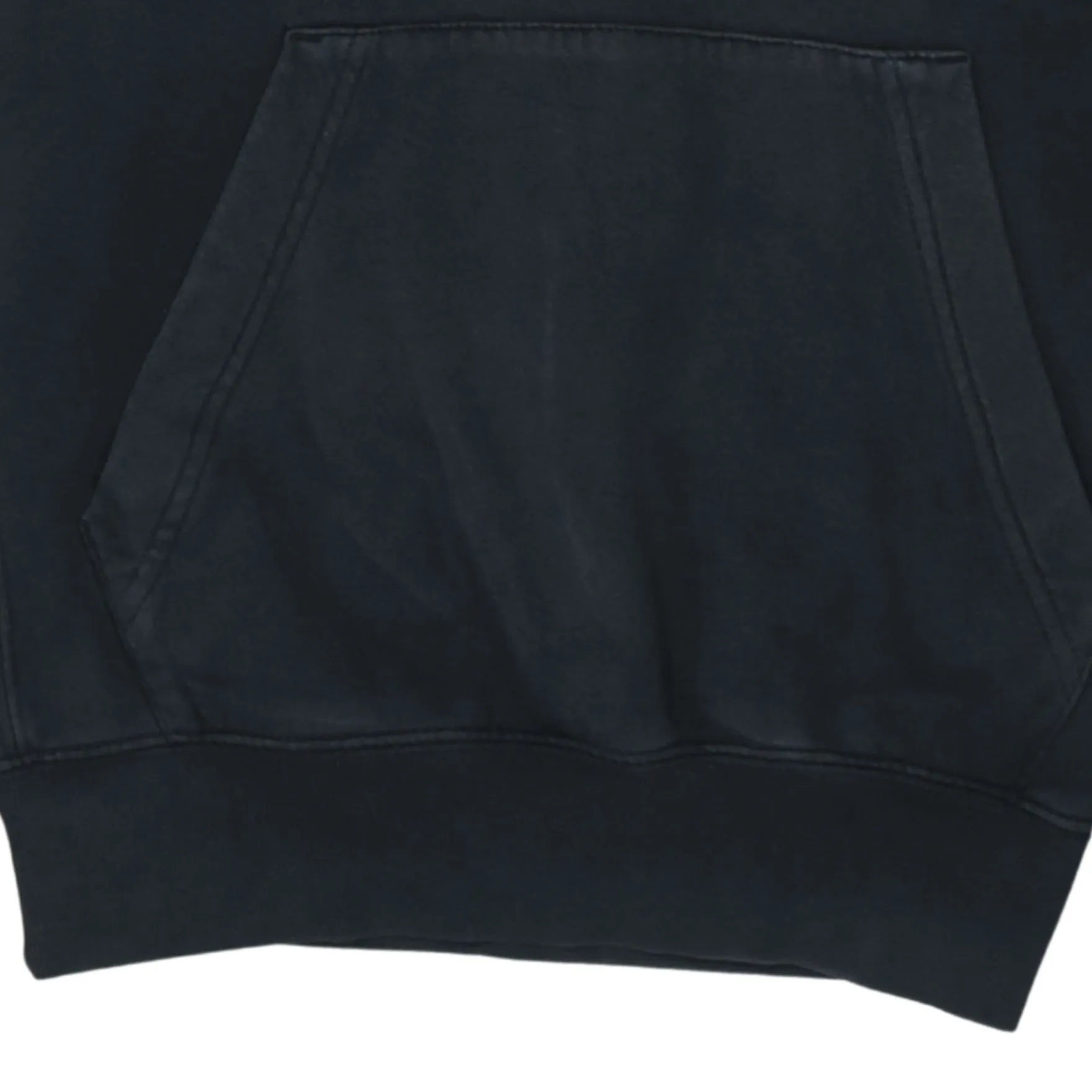 Nike 90's Center Middle Swoosh Pullover Hoodie XSmall Black sold by Vintage Club product image thumbnail 4