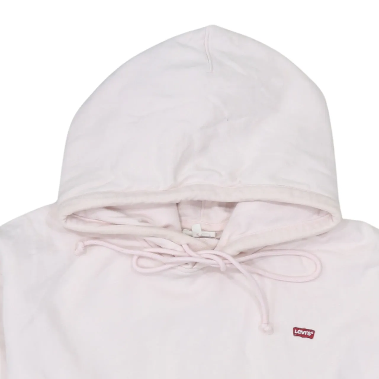 Levi's 90's Drawstring Pockets Pullover Hoodie Medium Pink sold by Vintage Club product image thumbnail 3