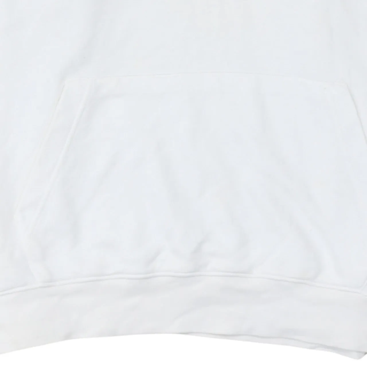 Nike 90's Center Middle Swoosh Pullover Hoodie Large White sold by Vintage Club product image thumbnail 4