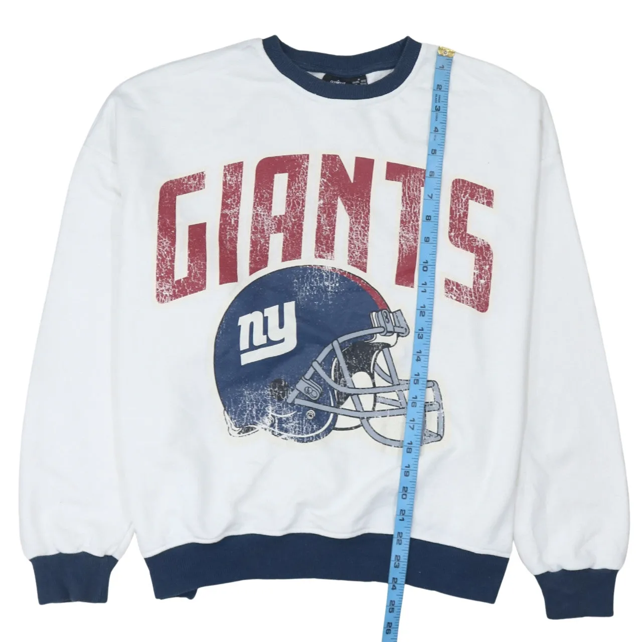 NFL 90's Giants Crew Neck Sweatshirt Small White sold by Vintage Club product image thumbnail 5