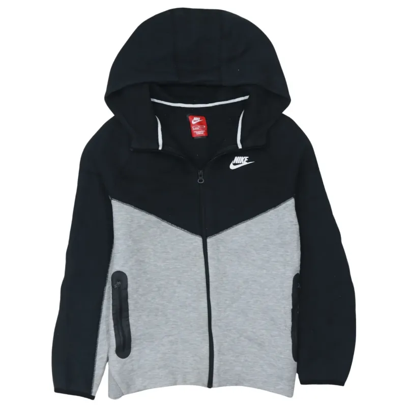 Nike 90's Swoosh Full Zip Up Hoodie XLarge Black sold by Vintage Club