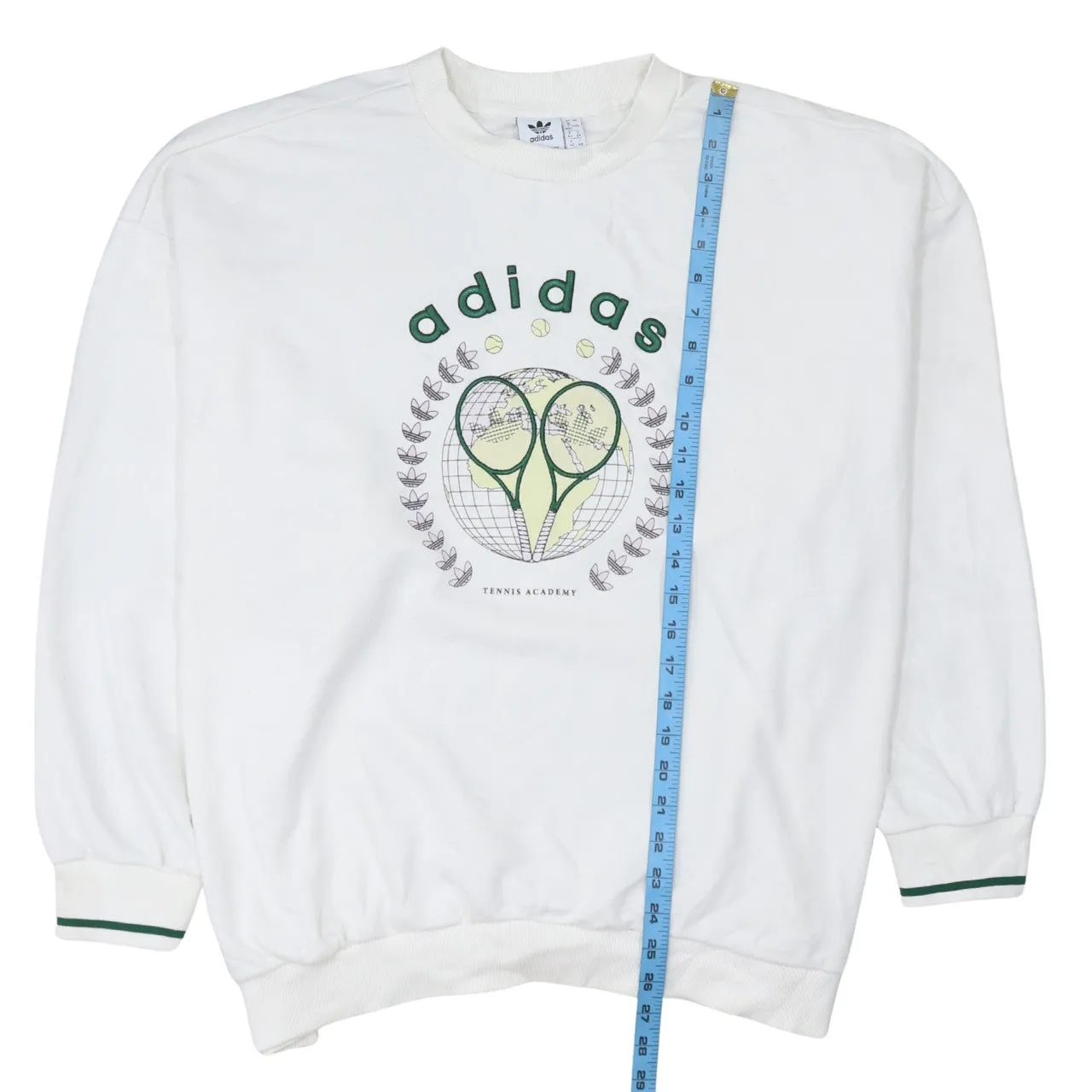 Adidas 90's Spellout Crew Neck Sweatshirt XXXLarge White sold by Vintage Club product image thumbnail 5