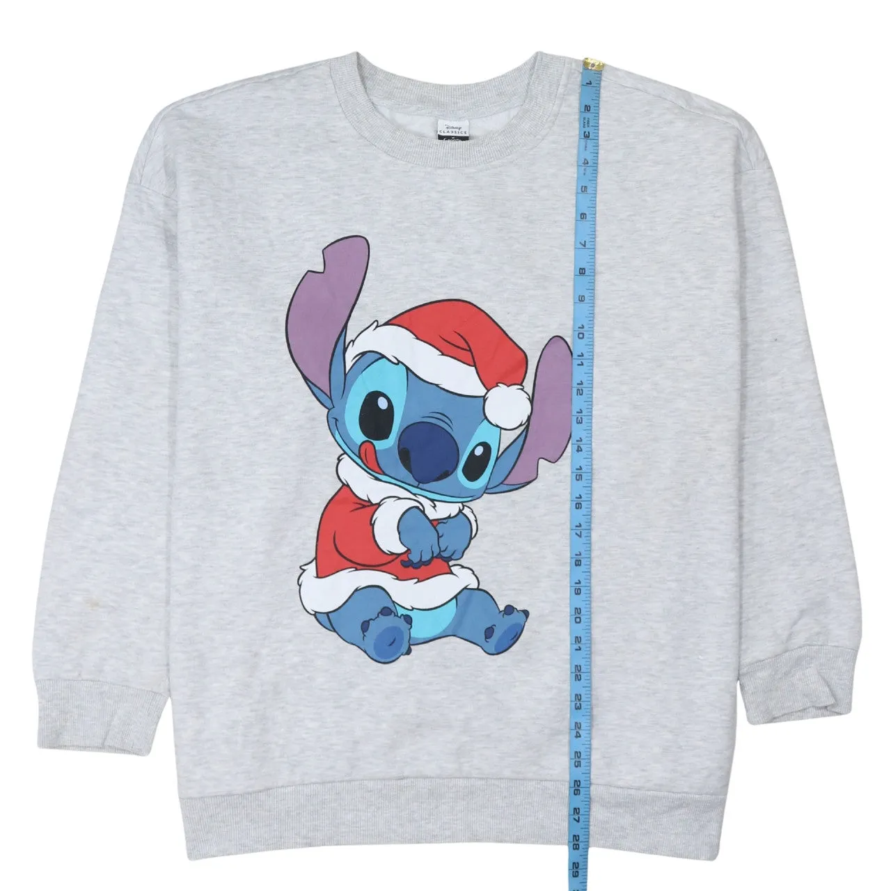 Disney 90's Stitch Crew Neck Sweatshirt XLarge Grey sold by Vintage Club product image thumbnail 5