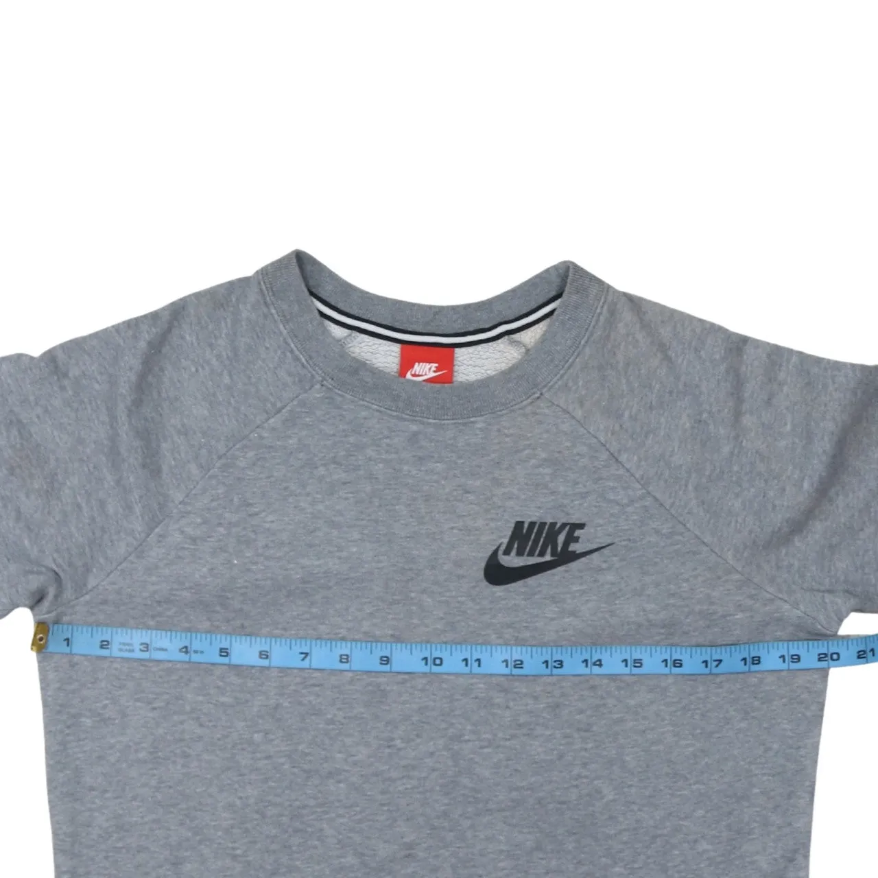 Nike 90's Swoosh Crew Neck Sweatshirt XSmall Grey sold by Vintage Club product image thumbnail 5