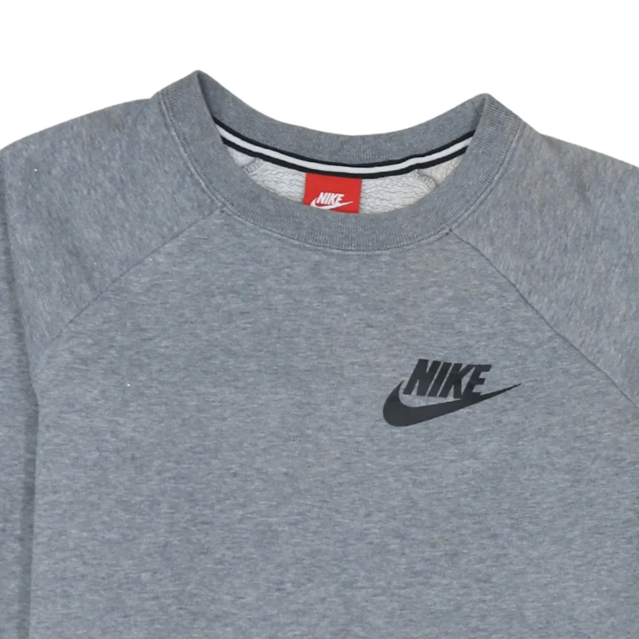 Nike 90's Swoosh Crew Neck Sweatshirt XSmall Grey sold by Vintage Club product image thumbnail 3
