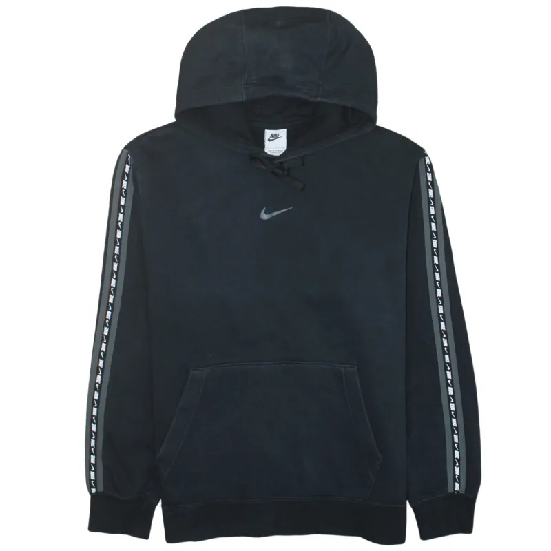 Nike 90's Center Middle Swoosh Pullover Hoodie Medium Black sold by Vintage Club