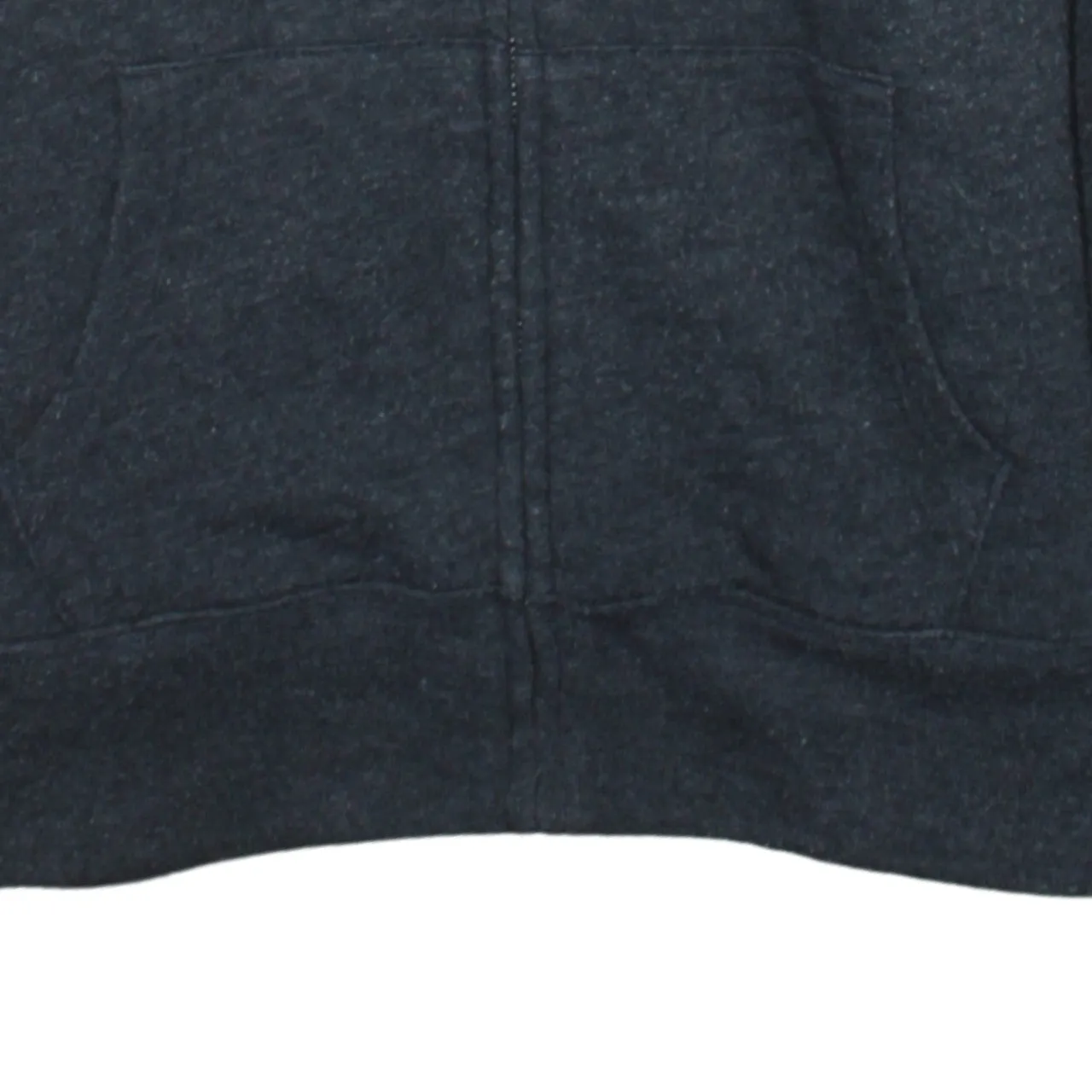 Gap Charcoal Grey Hoodie Men's XSmall Sherpa Lined Zip Embroidered Logo Sweatshirt sold by Vintage Club product image thumbnail 4