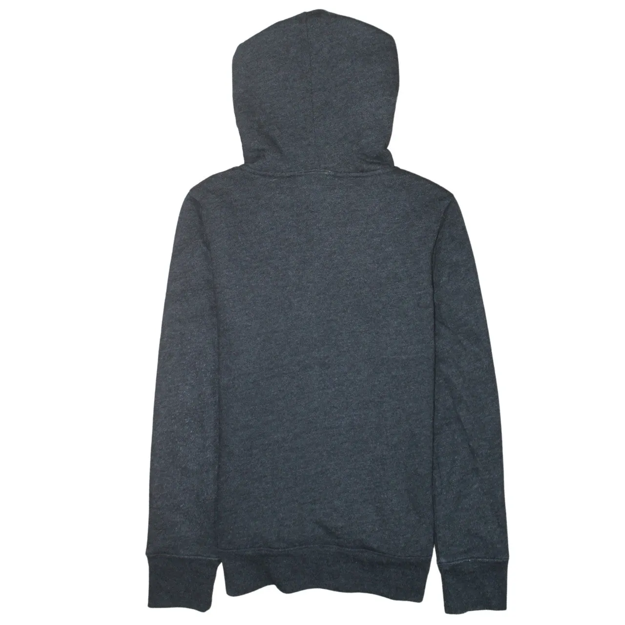 Gap Charcoal Grey Hoodie Men's XSmall Sherpa Lined Zip Embroidered Logo Sweatshirt sold by Vintage Club product image thumbnail 2