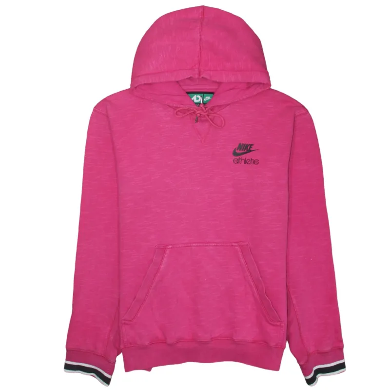 Nike 90's Swoosh Pullover Hoodie Medium Pink sold by Vintage Club