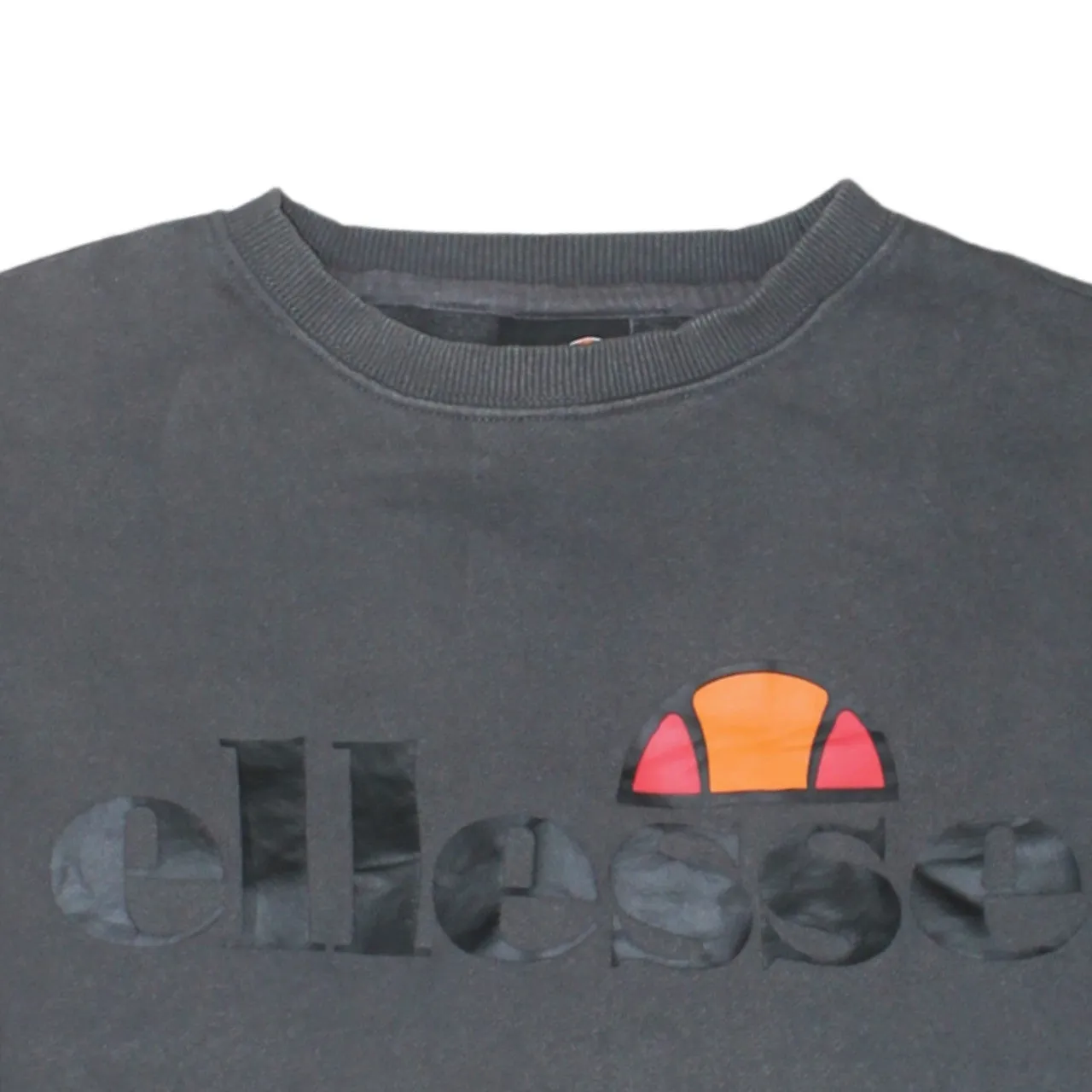 Ellesse 90's Spellout Crew Neck Sweatshirt XSmall Grey sold by Vintage Club product image thumbnail 3