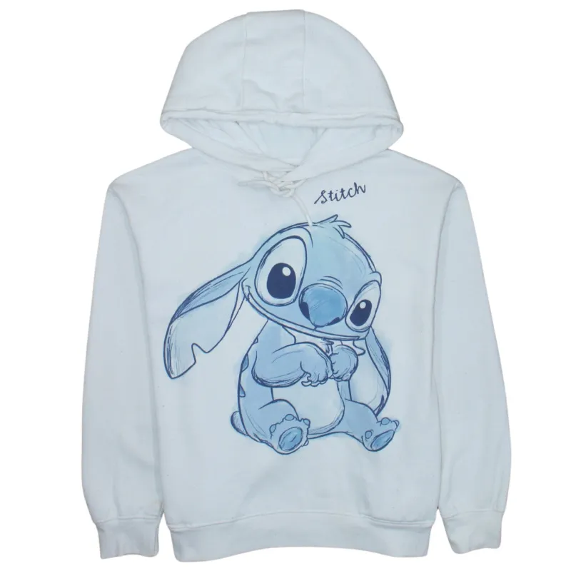 Disney 90's Stitch Pullover Hoodie Small White sold by Vintage Club