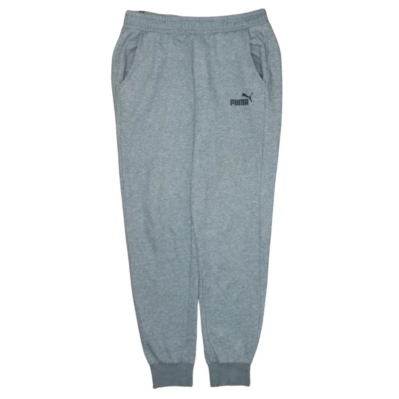 Puma 90's Rib Cuff Casual Joggers / Sweatpants Large Grey made by Puma