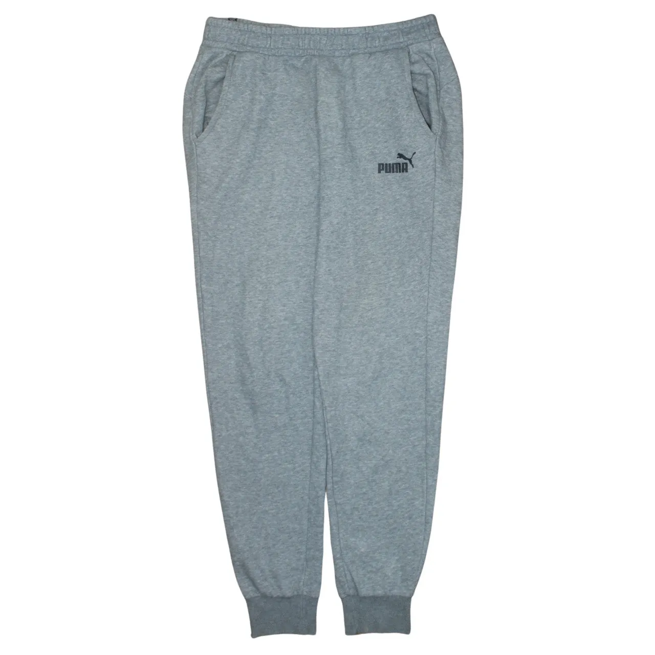 Puma 90's Rib Cuff Casual Joggers / Sweatpants Large Grey sold by Vintage Club