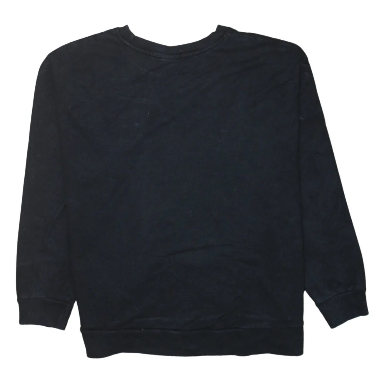 Disney 90's Lightweight Crew Neck Sweatshirt Medium Black sold by Vintage Club product image thumbnail 2