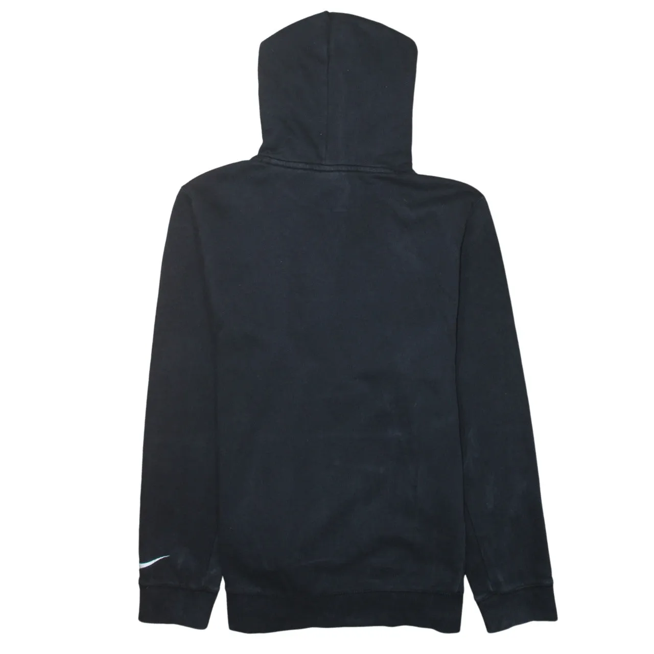Nike 90's Spellout Pullover Hoodie Large Black sold by Vintage Club product image thumbnail 2